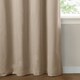 image 4 of Furn The Ultimate Blackout Textured Woven Eyelet Curtain Pair | Cream | Natural | 1