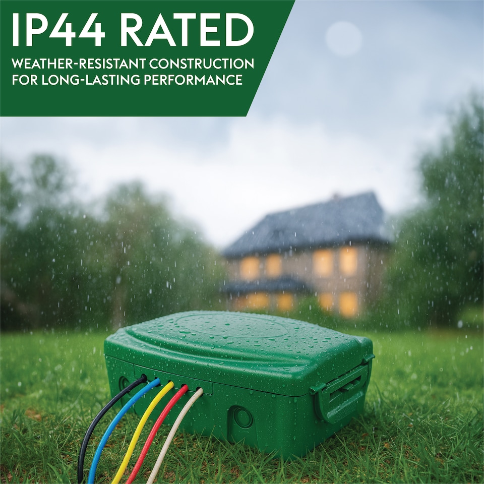 image 1 of Eagle Outdoor IP54 Rated Electrical Connection Box Green