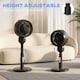 image 7 of HOMCOM 9" Pedestal Cooling Fan with Adjustable Speed and Mode