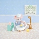 image 7 of Sylvanian Families - Bath Time Bubble Siblings