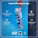 image 6 of Leak Proof Slim Water Bottle, BPA Free, 500ml (18oz) | White | Ice Camo | One Size
