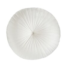 Catherine Lansfield Round Cushion Soft Touch Cushion | Cream | Natural | 40x40cm