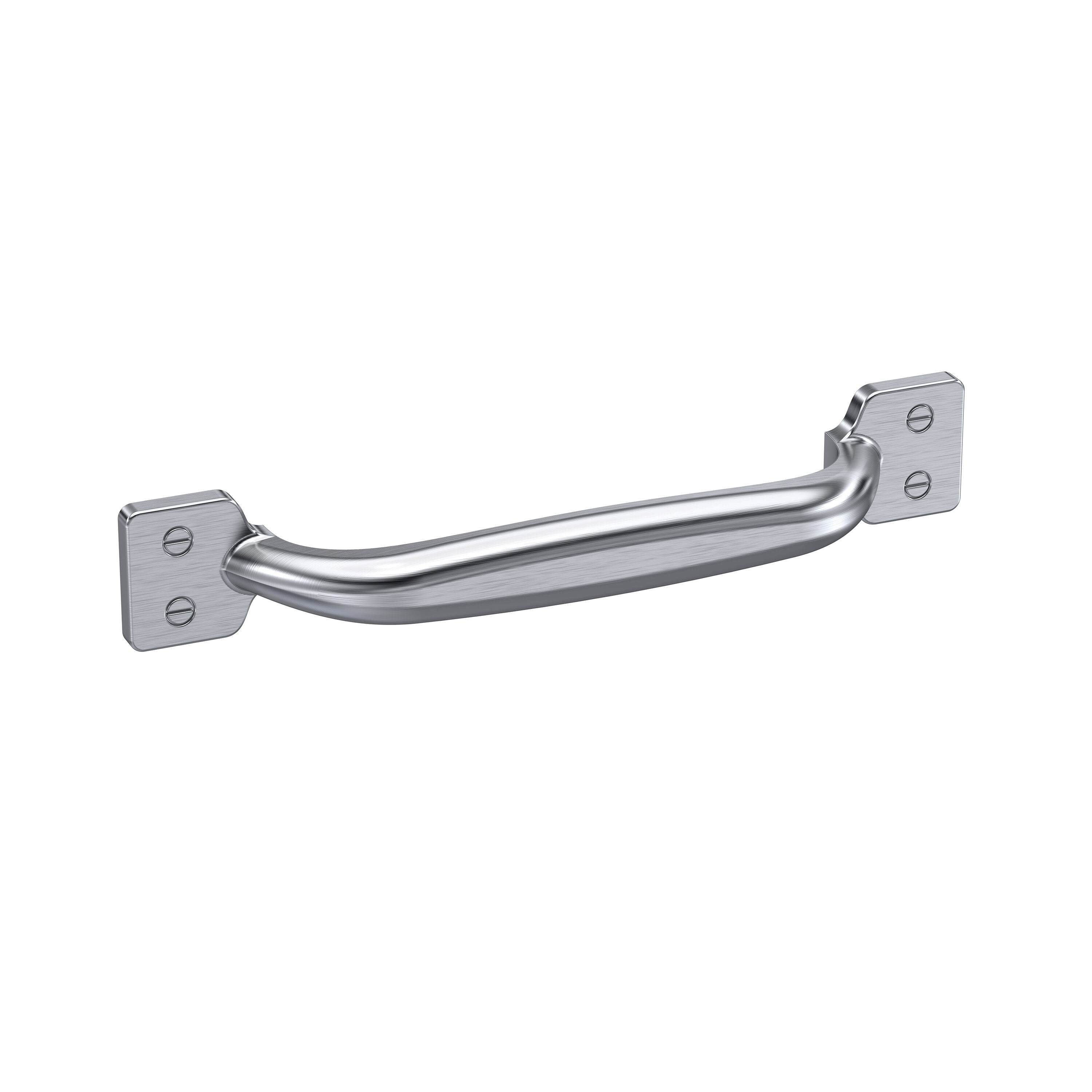 Balterley Bathroom Classic Furniture Accessory Cabinet Drawer Strap Handle Replacement Silver Satin Nickel 1