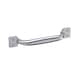 image 1 of Balterley Bathroom Classic Furniture Accessory Cabinet Drawer Strap Handle Replacement | Silver | Satin Nickel | 1