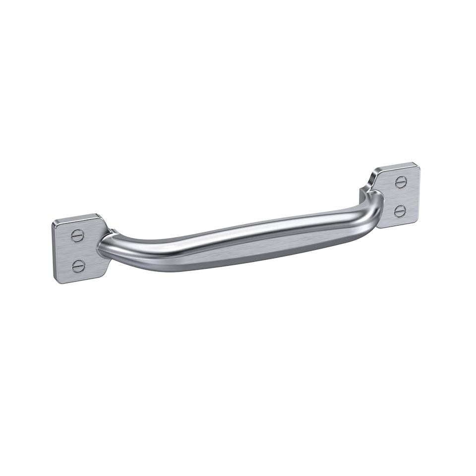 image 1 of Balterley Bathroom Classic Furniture Accessory Cabinet Drawer Strap Handle Replacement | Silver | Satin Nickel | 1