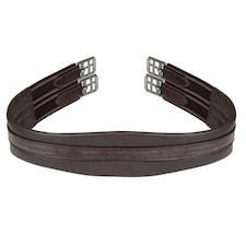 Velociti Gara Atherstone Leather Horse Girth - Havana - 34in