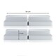 image 10 of Minky 2 Tier Shelf Organisers - Pack of 4