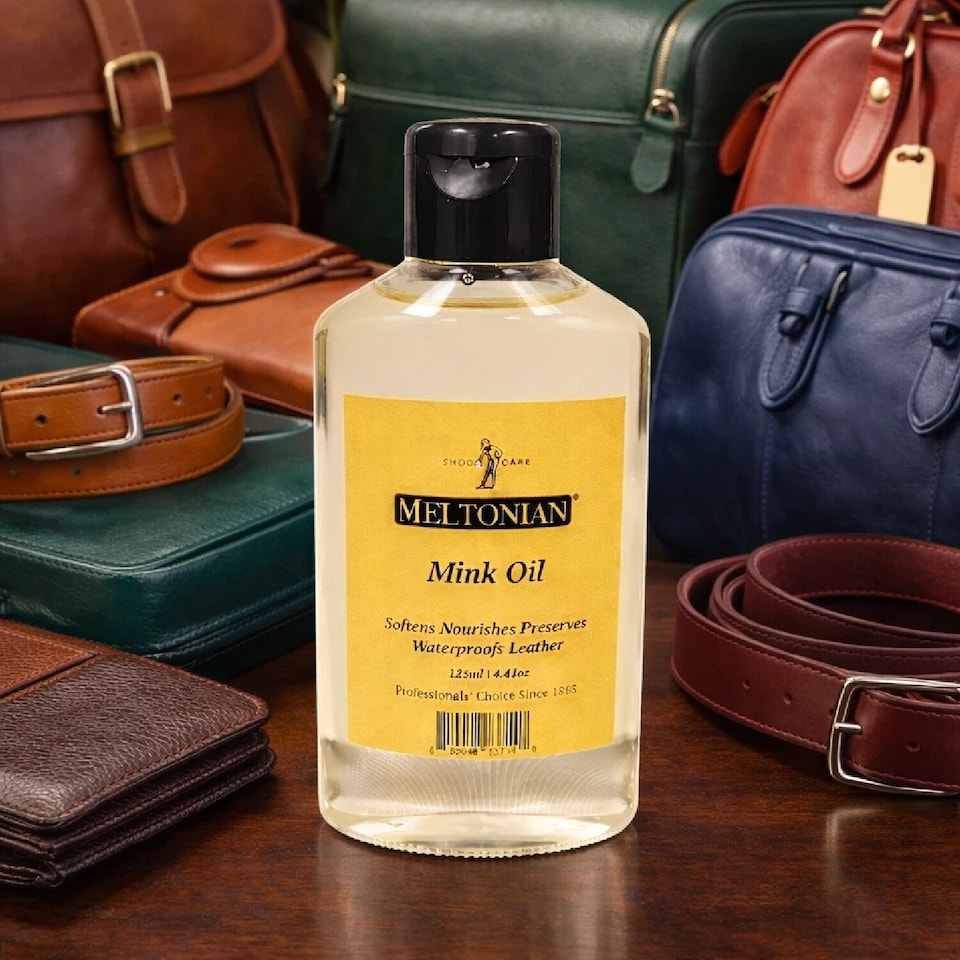 image 1 of Meltonian Mink Oil - Deep Conditioning & Weather Protection for Leather 125ml