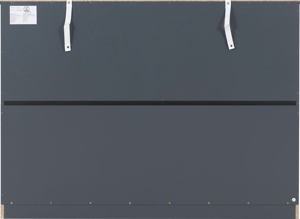 image 1 of Dakota 6 Drawer Chest | Grey | Light Grey