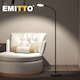 image 9 of Emitto LED Floor Lamp Dimmable Standing Reading Light Remote Control Black 12W
