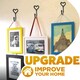 image 8 of Marco Paul  Set of 5 iron Wall Mounted Love Heart Coat Rack and Hooks Home Décor Black | One Size