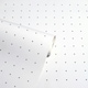 image 2 of Wipe Clean Dot Grid Wallpaper | White | White
