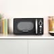 image 2 of Hamilton Beach 20L Retro Black Microwave