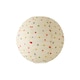 image 1 of ValueLights Annie Polka Dot Natural Fabric Globe Ball Ceiling Lamp Shade