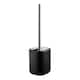 image 2 of Showerdrape Echo Black Toilet Brush & Holder