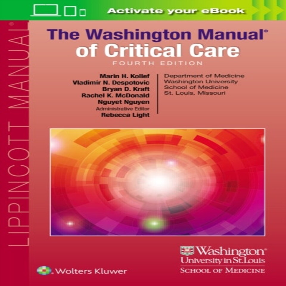 Washington Manual Of Critical Care 4e