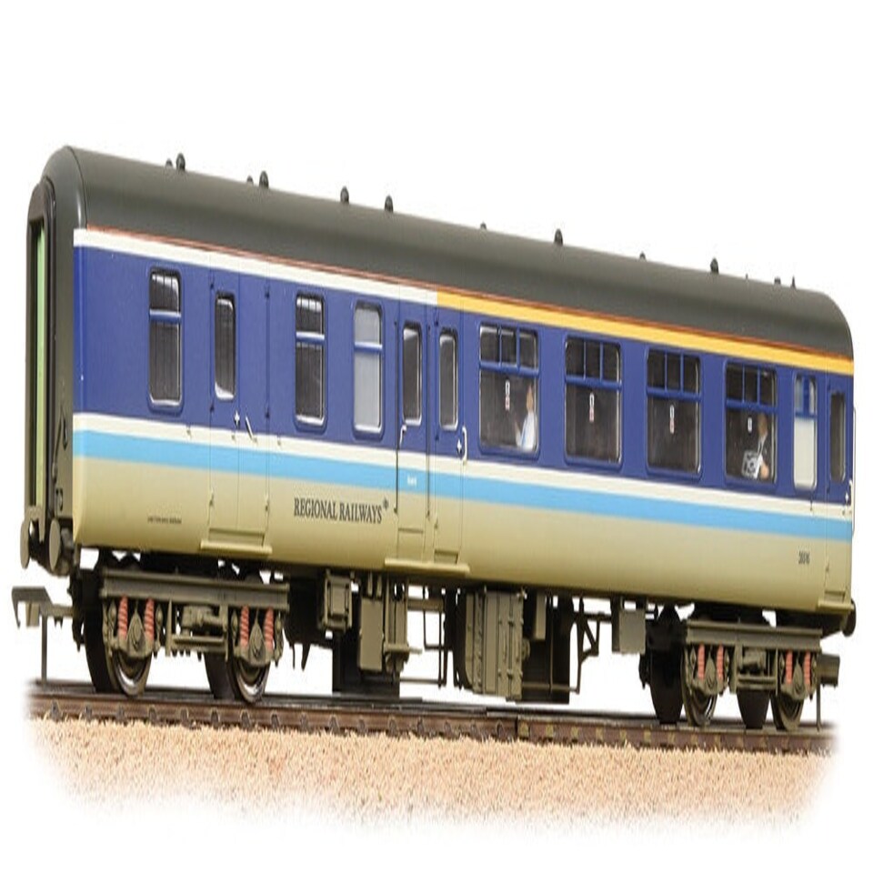 Bachmann Mk2A BFK 1st Class Brake Coach Regional Railways Weathered