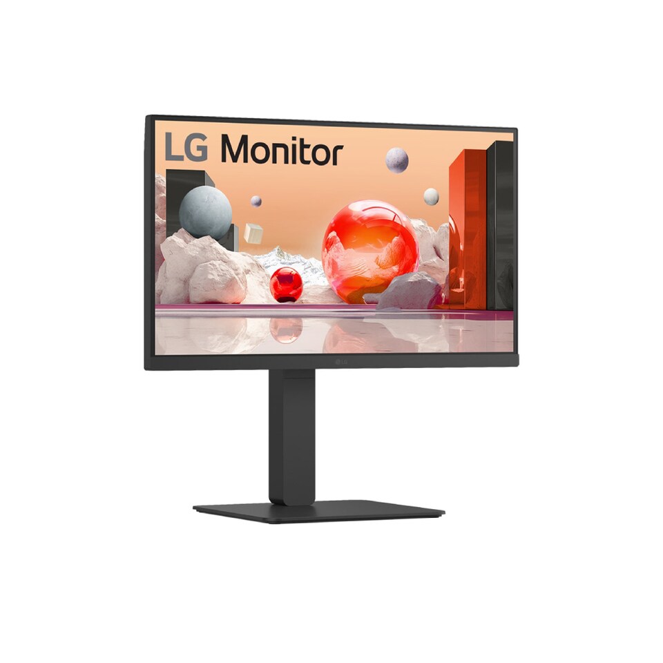 image 1 of LG 24BA750-B.AEK 23.8-Inch IPS Full HD 100Hz Height Adjustable Monitor with Speakers