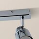 image 6 of ValueLights Benton Chrome IP44 Spotlight Bar Ceiling Light & Warm White Bulbs | Chrome