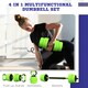 image 3 of SPORTNOW Weight Dumbbells Set, Barbell, Kettlebell, Push Up Stand, 30kg 