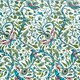 image 1 of Emma J Shipley Animalia Rousseau Jungle Wallpaper - Blue/Pink/Green - 32.8ft x 20.5in Blue