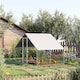 image 2 of PawHut Walk In Chicken Run Large Galvanized Chicken Coop w/ Cover 3 x 2 x 2m