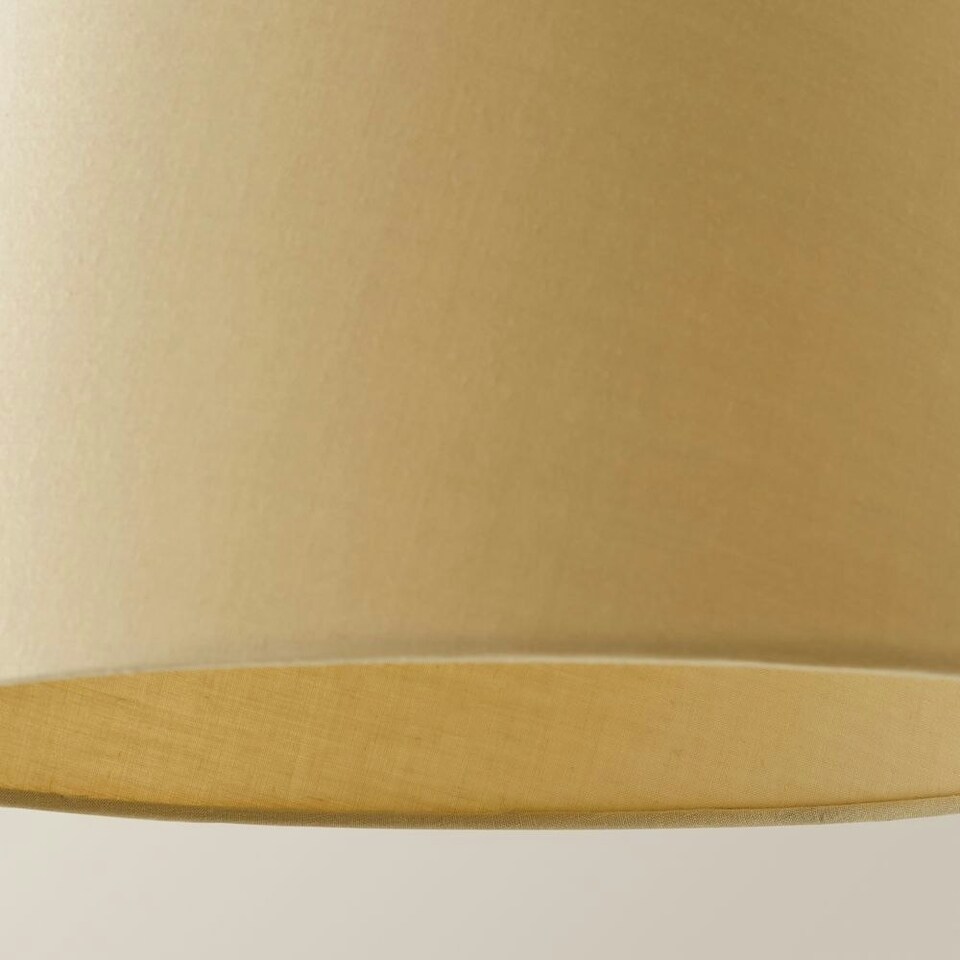 image 1 of ValueLights Aspen Small Natural Tapered Ceiling Lamp Shade Cream