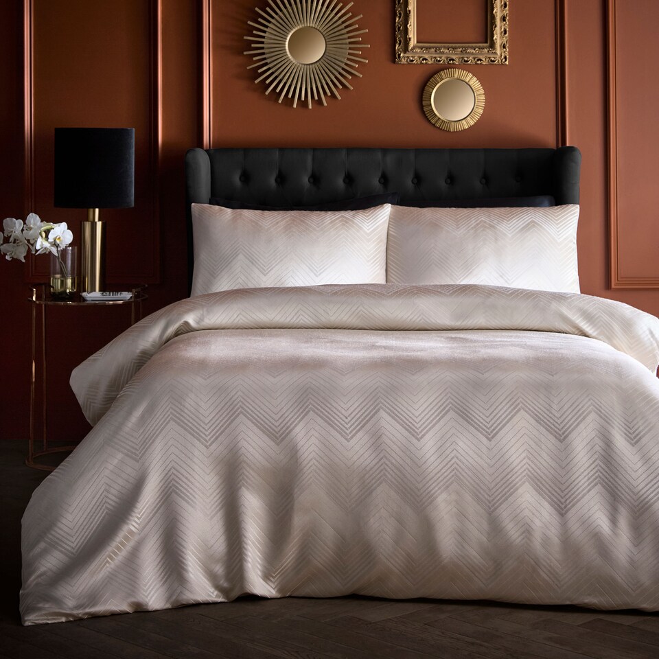 image 1 of Laurence Llewelyn-Bowen Cocktail Duvet Cover Set Ivory