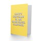 image 2 of Wonderful Bright Fun Hippie Letters Partner Birthday Card