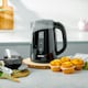 image 3 of GEEPAS  650W 2 Slice Bread Toaster & 2200W Illuminating Electric Kettle Combo Set,Black
