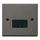 image 1 of SE HOME Black Nickel 13A Fused Connection Unit Black | Nickel