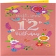 image 4 of Pretty Flower Design 12th Birthday Card
