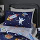 image 3 of Lost In Space Reversible Duvet Cover Set | Blue