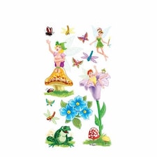 Fairies and Flowers Peel-N-Place
