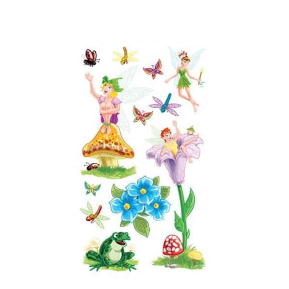 Fairies and Flowers Peel-N-Place
