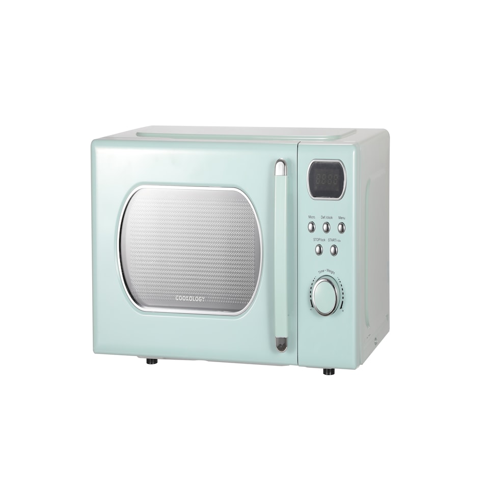 image 1 of Cookology Retro Microwave 800W Freestanding 20L - RETDD20MG Mint Green