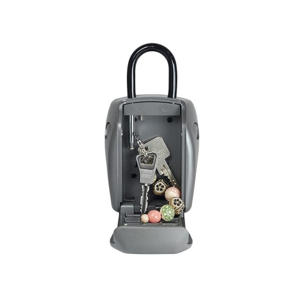 image 1 of Master Lock 5414e Portable Shackled Combination Reinforced Security Key Lock Box - Multi Colour - One Size | Multi