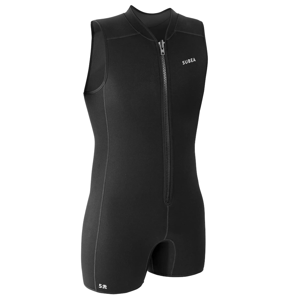 image 1 of Decathlon Neoprene SCD Scuba Diving Shorty Oversuit 5.5 mm