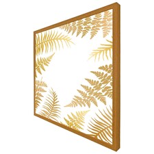 Gold fern (Picture Frame) Brown | Oak | L