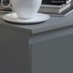 image 8 of FWStyle Stora 4 Drawer Chest of Drawers - Matt Dark Grey