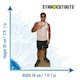 image 3 of Ibiza Final Boss Star Mini Cardboard Cutout 95cm