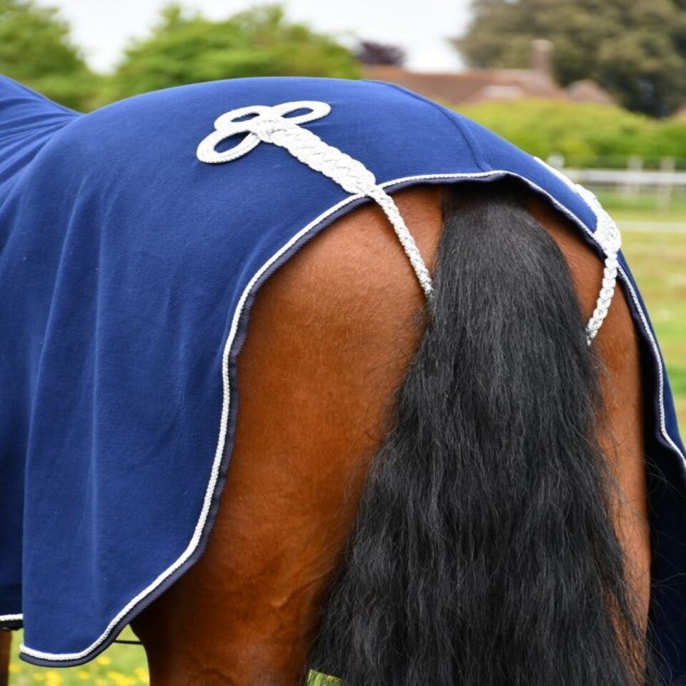 image 1 of Rhinegold Show Fleece Grey | Size: 6ft 6
Colour: Grey