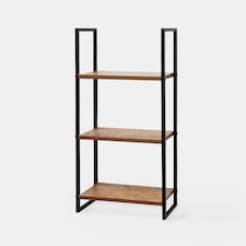 OHS Wood Effect Wall Mounted Shelving Rack Display Unit