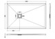 image 2 of Balterley Premium Slimline Rectangular Shower Tray | Black | Black Slate | 1