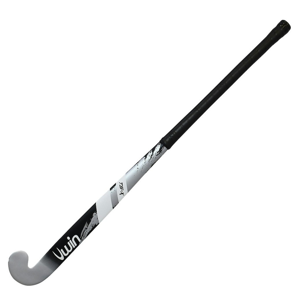image 1 of Uwin TS-X Hockey Stick - Metallic Silver/Black - 37.5in