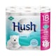 image 4 of Hush Luxury White 3 Ply Scented Core Bathroom Tissues, 36 Rolls