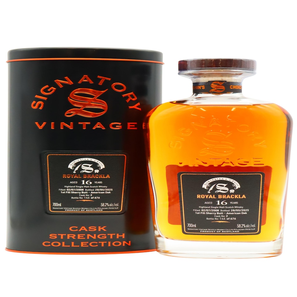 image 1 of Royal Brackla - Signatory Vintage Symington's Choice Single Cask No. 2 2008 16 year old Whisky