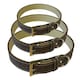 image 3 of Dog Collar - Leather Style Brown | M