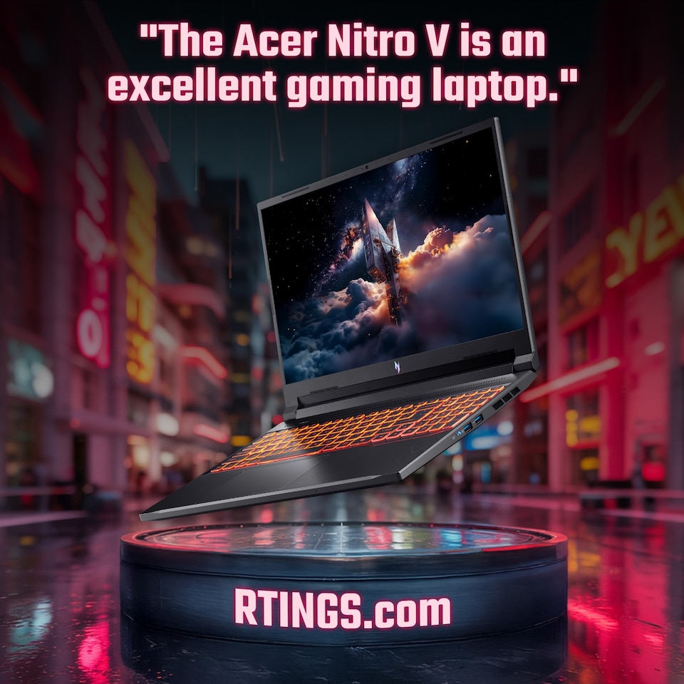 image 1 of Acer Nitro V AMD Ryzen 7 16GB RAM 1TB SSD RTX 5070 180Hz Inch Inch Windows 11 Gaming Laptop