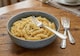 image 3 of Reactive Ash Blue Glaze Dinnerware Pasta Bowl 4pc Set 20cm